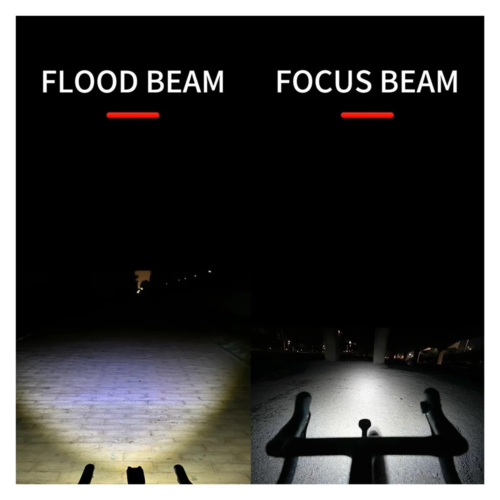 1 luce anteriore for bici DL1700 1900LM | Pendolarismo notturno, mountain bike, ricarica di emergenza all'aperto