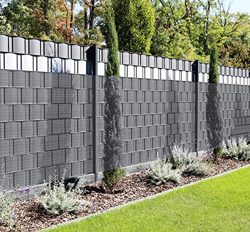 PVC Sichtschutzstreifen von Kesser für Garten und Zaun