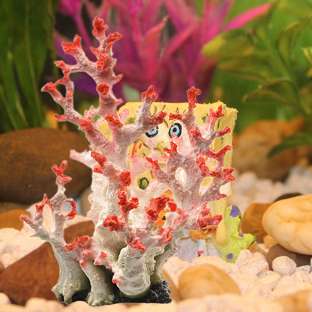 Planta Artificial Acuario Grandes Adornos Decoración