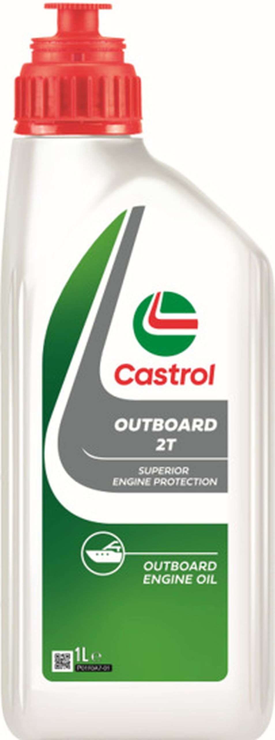Castrol OLIO LUBRIFICANTE MOTORI MARINI OUTBOARD 2T 1L (1)