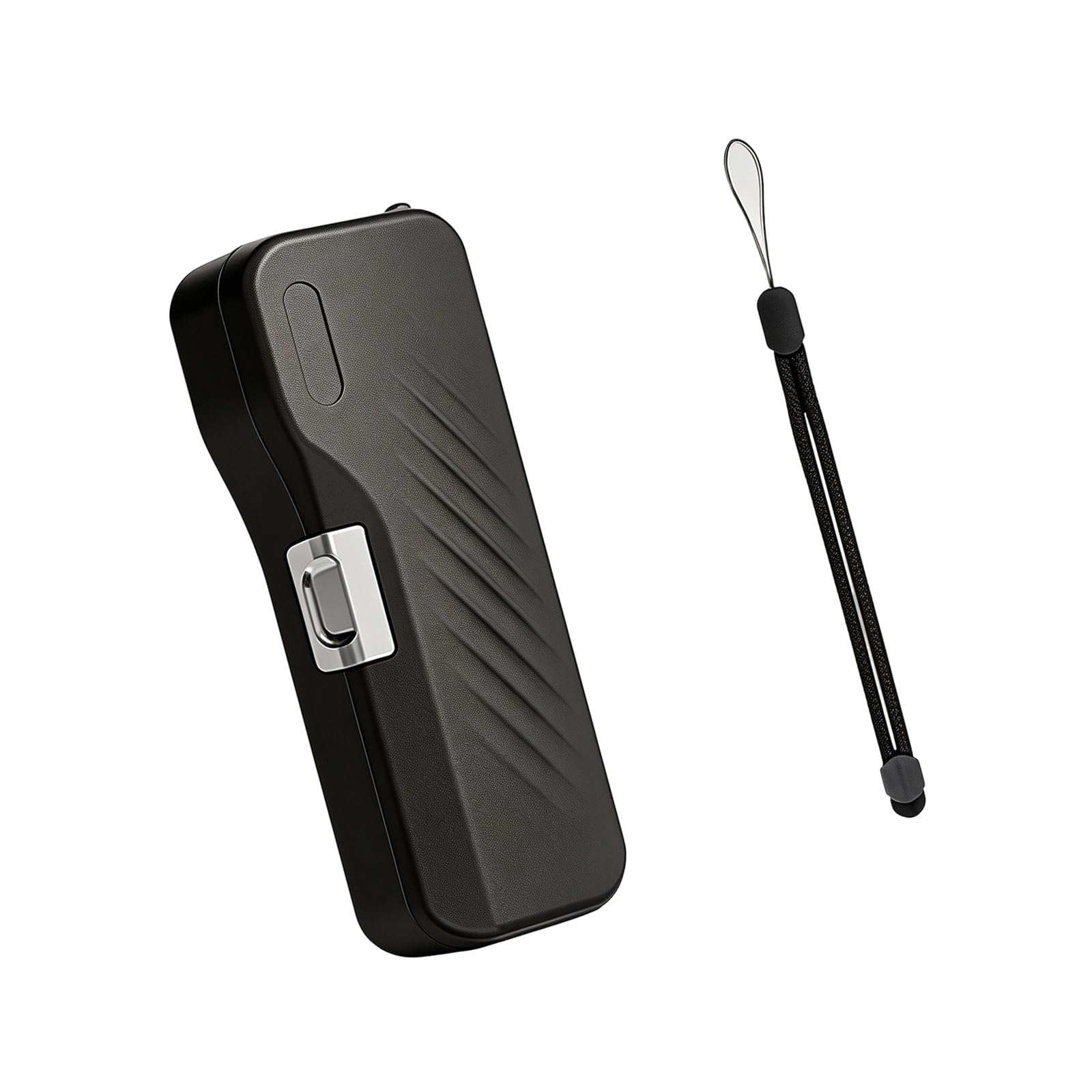 Funda portátil para cámara de bolsillo 3/4, color negro