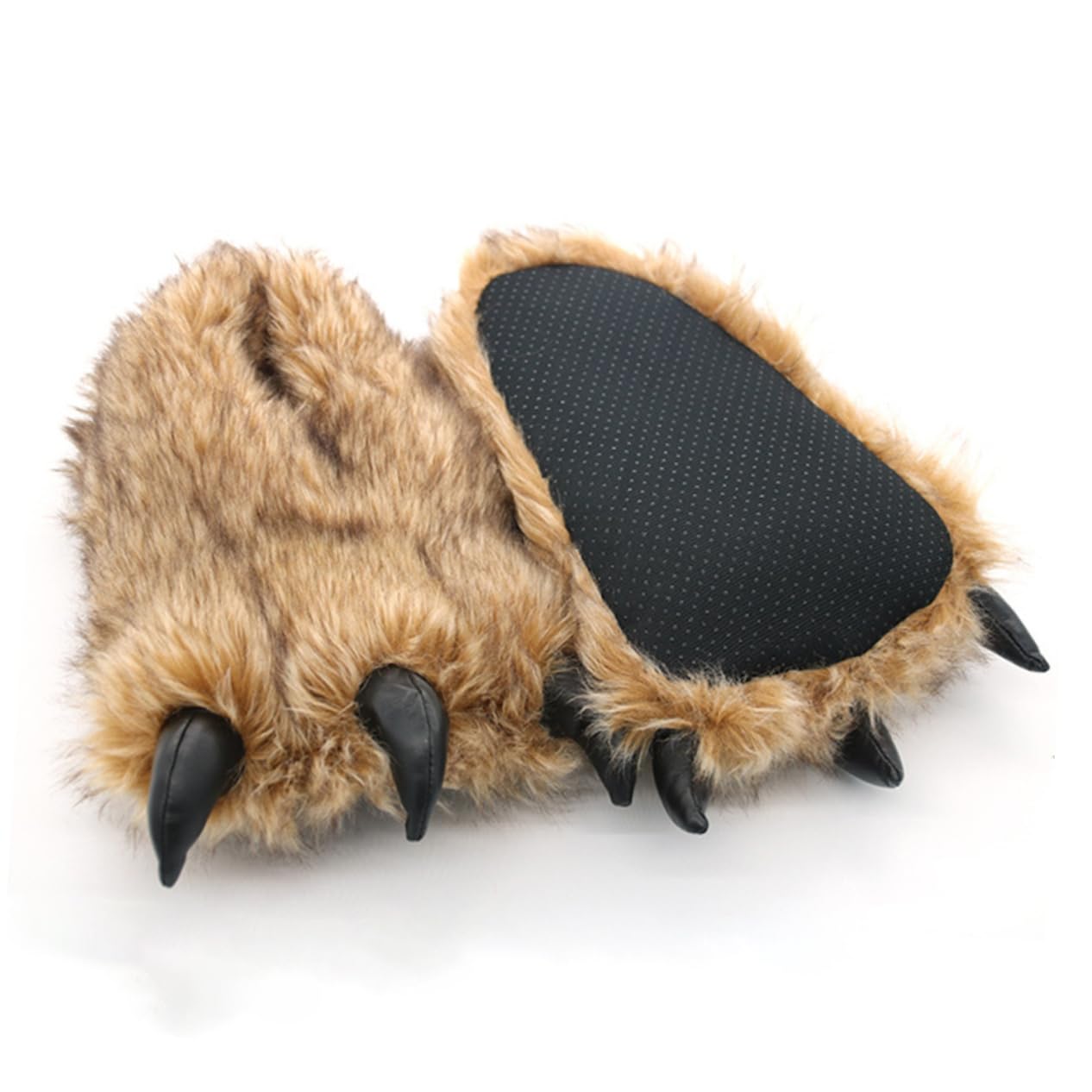 Pantofole ad artiglio d'orso ciabatte invernali ciabatte casa pantofole calde scarpe da per animali unisex di peluche unisex