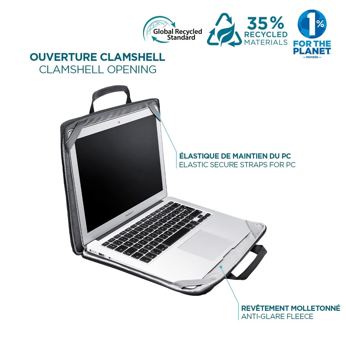 MOBILIS Sac Ordinateur Recyclé