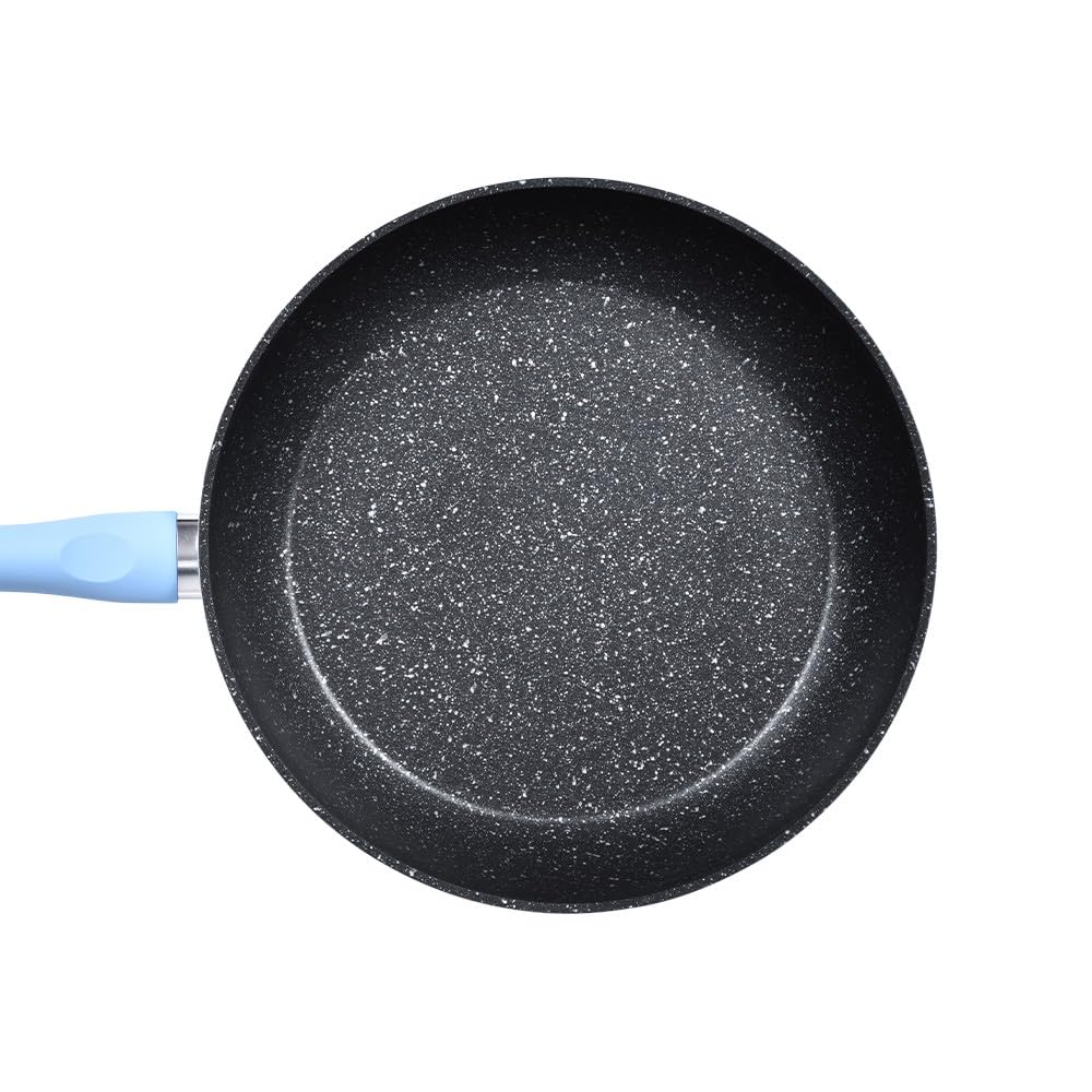 Durandal Équilibre | Poêle antiadhésive à frire compatibles tous feux coloris pastel - 28 cm