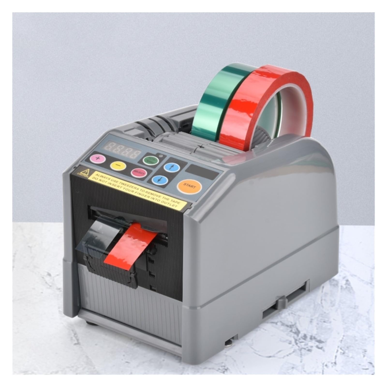 Dispensador de Cinta, Dispensadores automáticos de cinta adhesiva, cortador de cinta adhesiva no adhesiva, máquina de embalaje, dispensador de papel de enmascarar