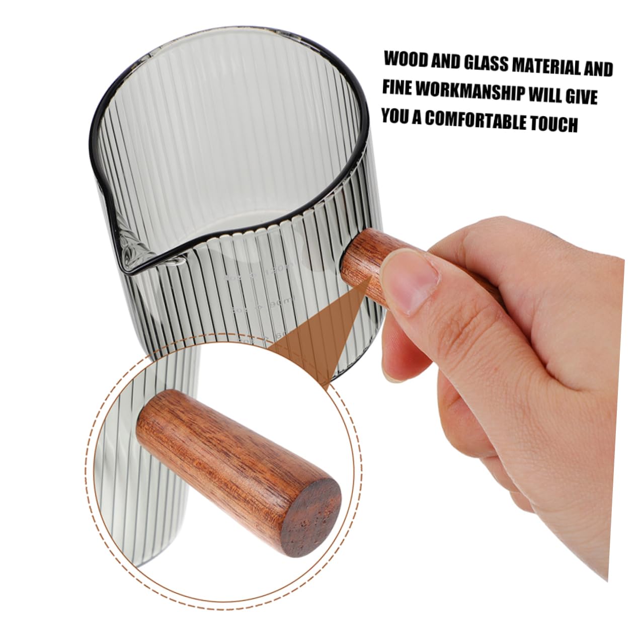 Ciieeo 4 Set Tazza Di Latte Tazza Scalda Burro Tazza Di Fusione Di Caramelle Server Per Sciroppo Caraffa Per Lattiera Brocca Per Latte Brocca Per Caffè Espresso Bicchiere 2 Pezzi * 4