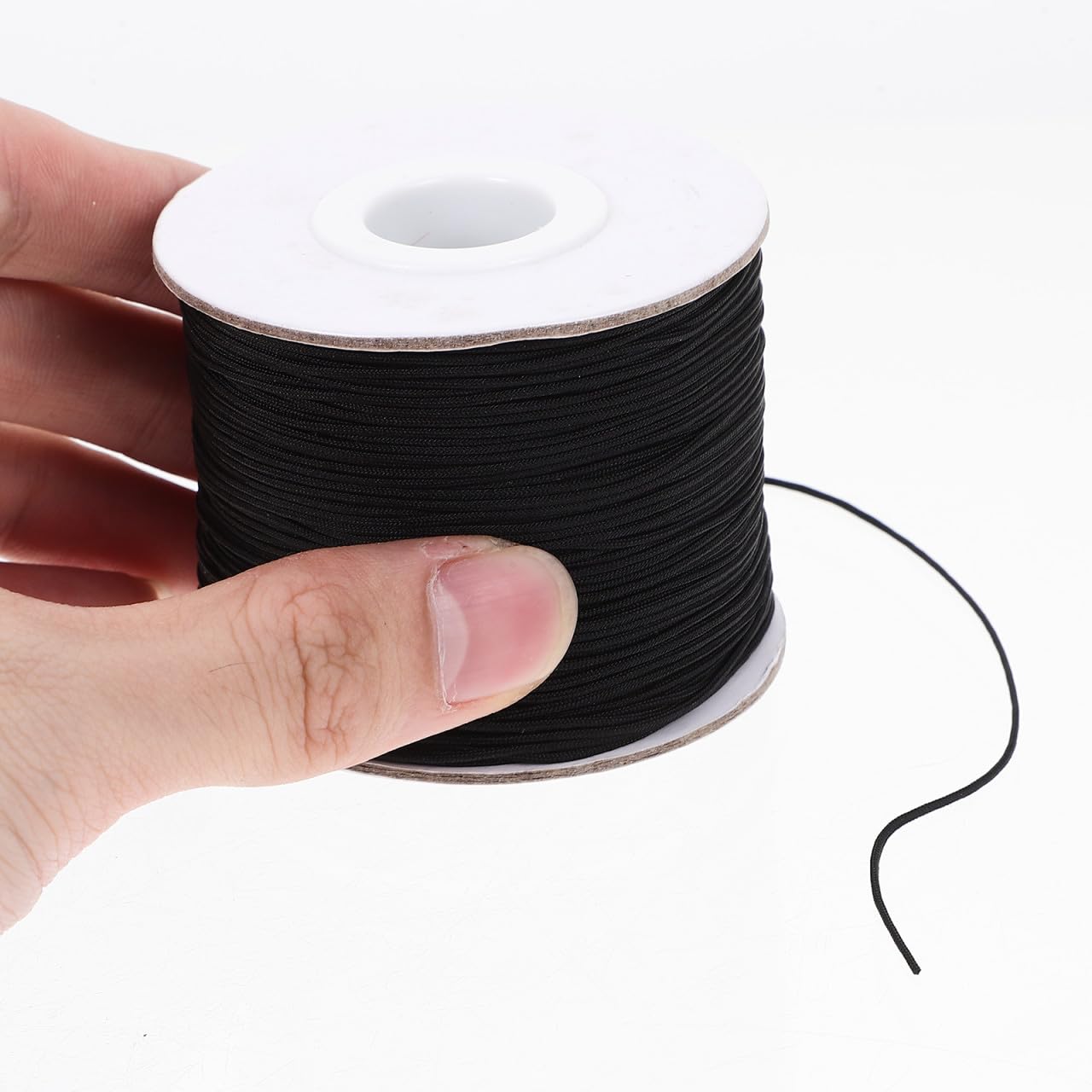 Operitacx 5 Juegos Cuerda Trenzada A Mano Cordón Del Collar Colgante Hilos Hilo De Envolver Rosario Cordón Para Hacer Joyas Enroscarse Soga Hilo Para Hacer Pulseras Nylon 2 Rollos * 5