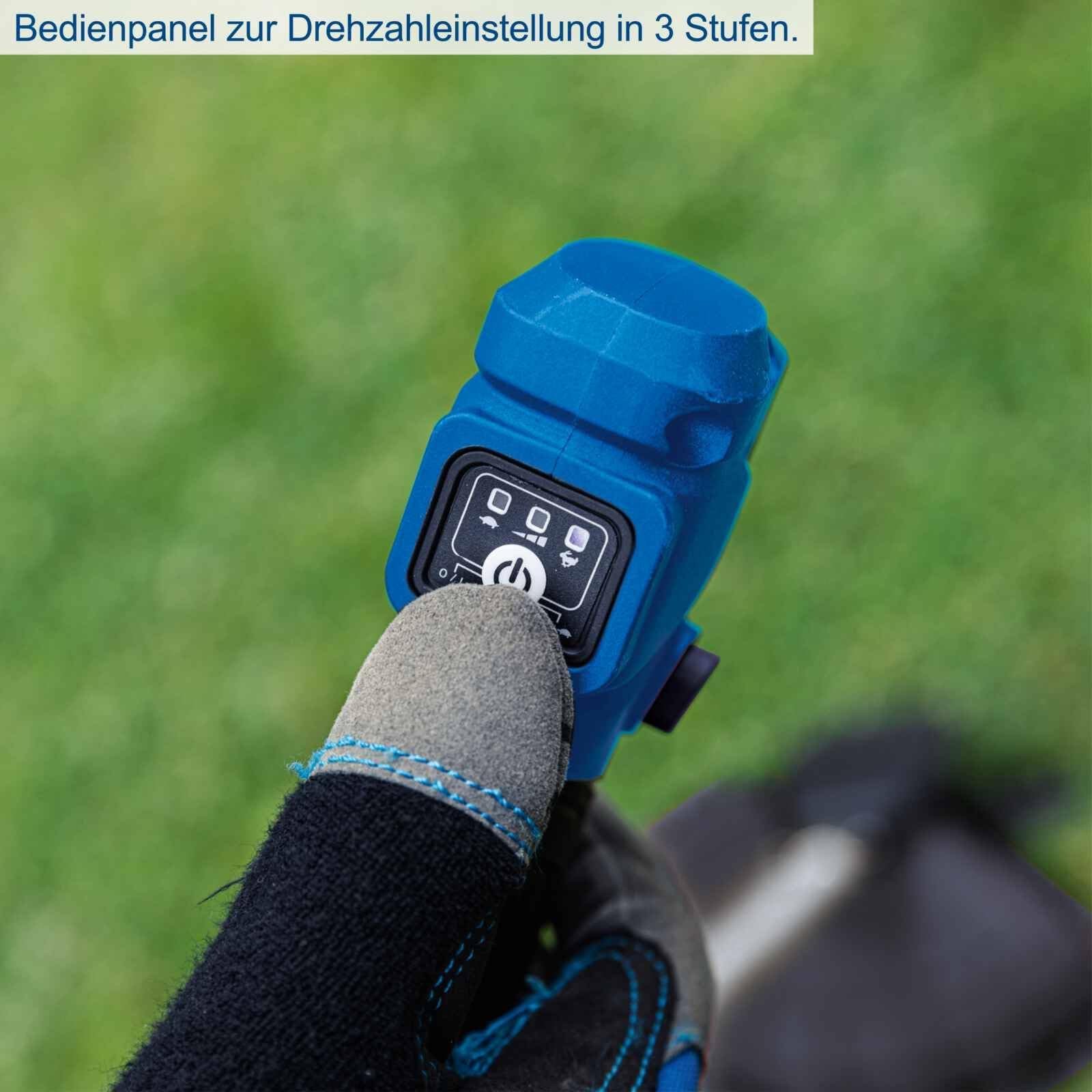 Scheppach BC-BCH330/20-X Kit L | Brushless | Débroussailleuse sans Fil | Largeur de Coupe 330 mm | Fil 4 m/1,6 mm | Série 20 V IXES | avec Batterie 4 Ah et Chargeur 2,4 A