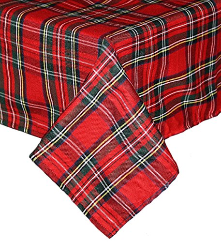 Tartan Schottenkaro Modestoff Dekostoff Meterware Rot
