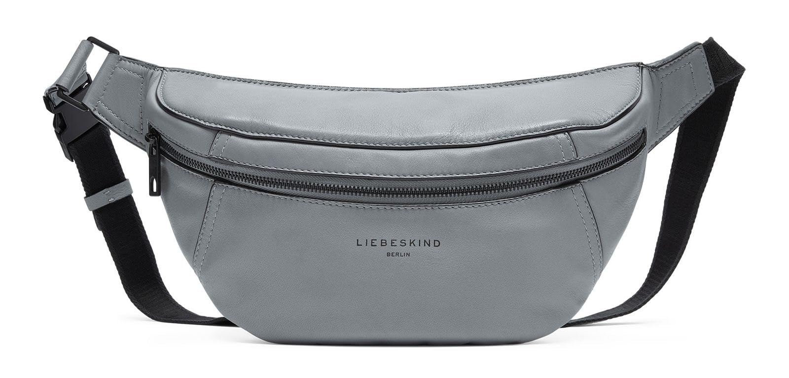 LIEBESKIND Berlin Belt Bag Cross Body Bag Chudy Sheep Natural Beltbag Grigio Gray