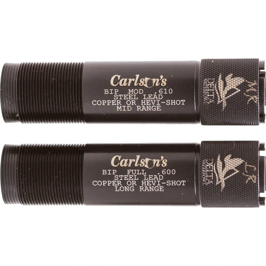 CARLSON'S Choke Tubes 07361, Waterfowl 2 Pack, Browning Invector Plus, 20 Gauge
