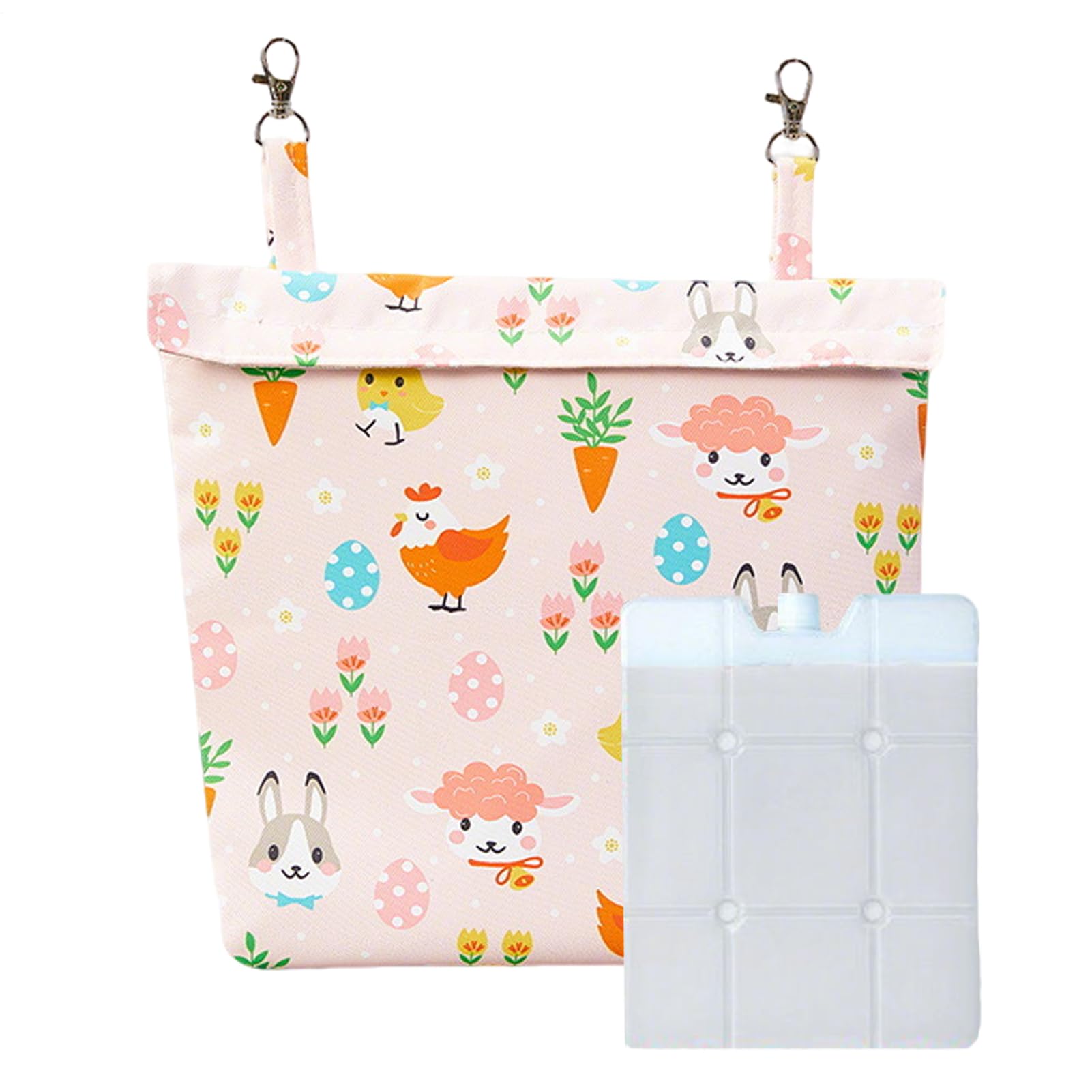 Pet Ice Pack – Waschbarer Kühlbeutel für Kleintiere | Eisbeutel für automatische Futterautomaten | Kühlakkasten für den Käfig | Kühlmittel