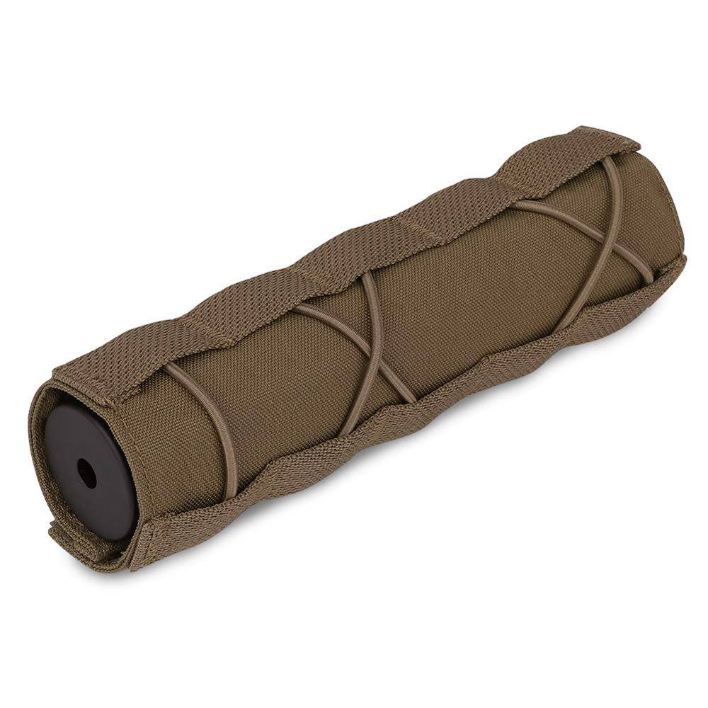 KRYDEX Tactical Airsoft Suppressor Cover 7 inch/18cm