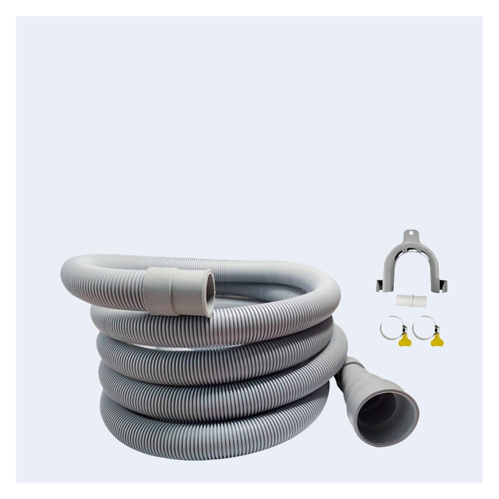 Kit De Tubería De Desagüe Con Adaptador De Extensión De Manguera Y Abrazaderas for Lavadora Y Lavavajillas(Outlet Hose-5m)