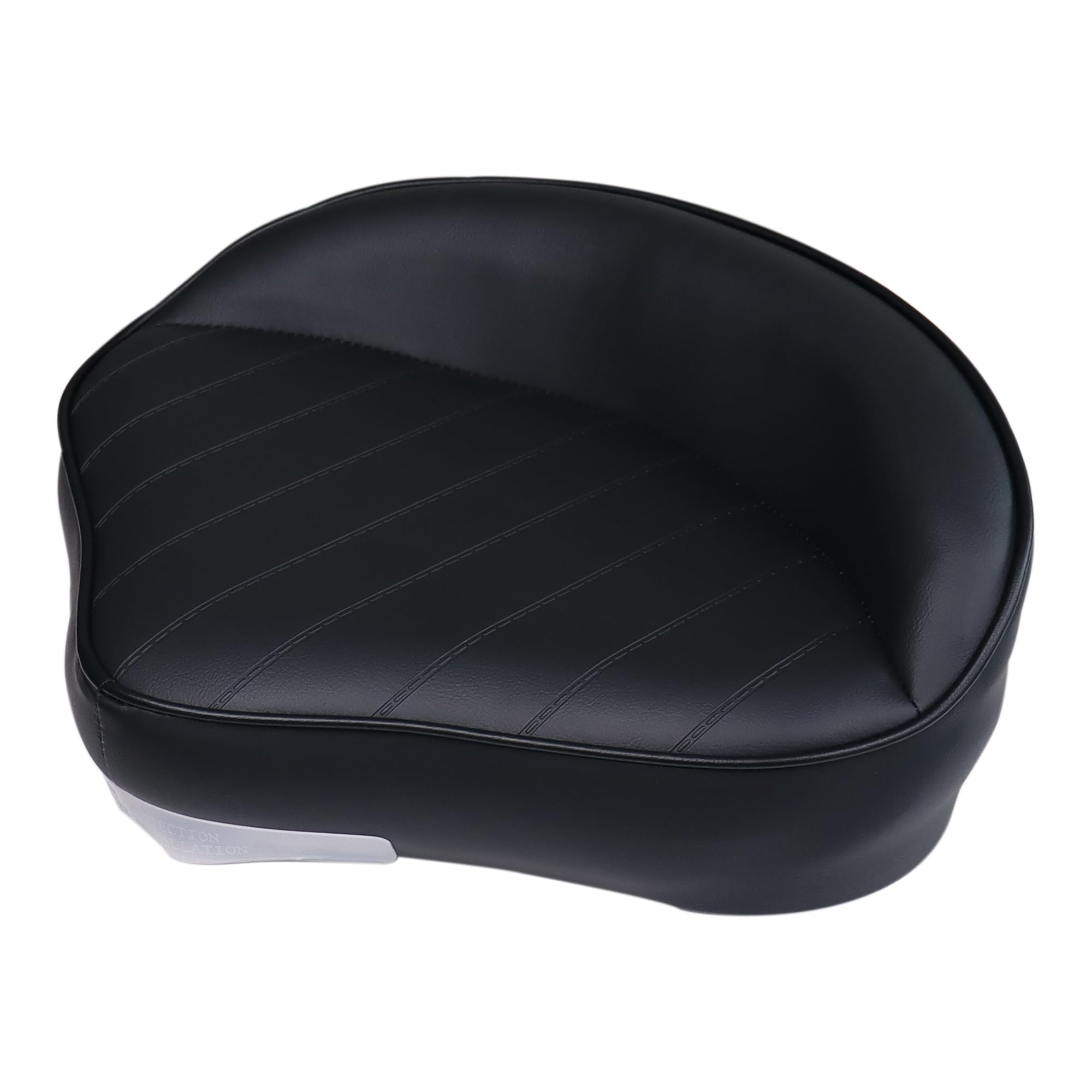 Vancus Pro Casting Boat Seat, Marine Grade Universal Fishing Bass Boat Seat Bike Butt Chair (Black)