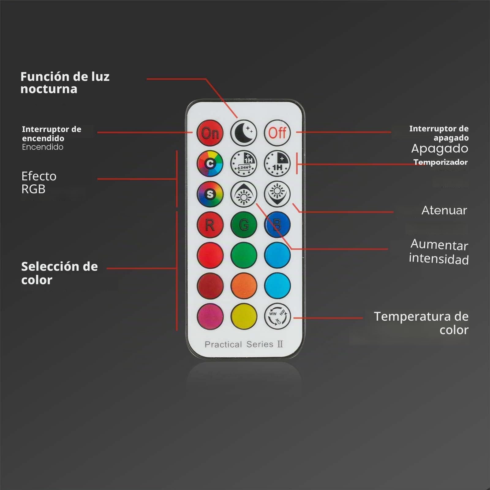 BRILONER - Juego de 3 lámparas LED empotradas en el techo, lámparas RGB empotradas CCT, foco LED empotrado en el baño, foco empotrado en el baño IP65, negro, 92x45 mm (DxH)