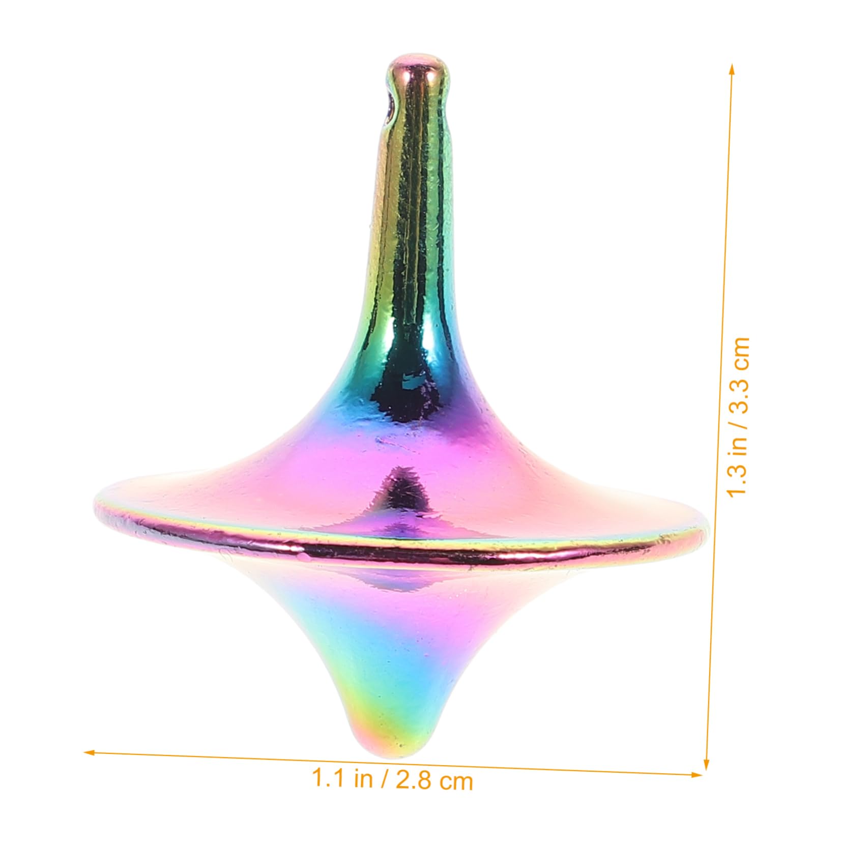 Kisangel Funny Gyro for Adults Creative Decompression Small Copper Design for Parties and Parent Bonding Fun Fidget for All Ages