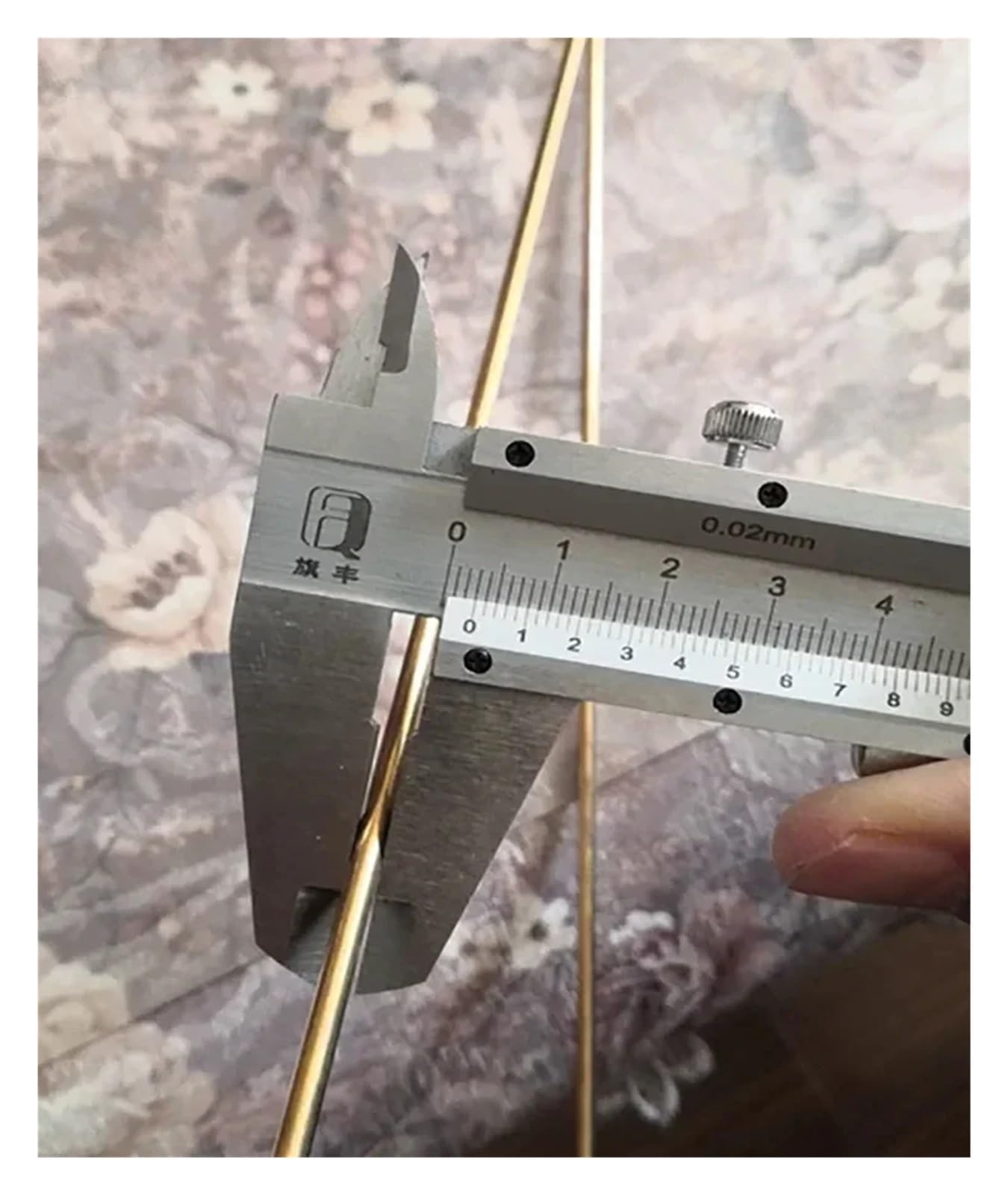 Barra di ottone, lunghezza 500 mm, diametro 0,8/1/1,2/1,30 mm a 3,0 mm, barra di rame puro massiccio, utensile da taglio for tornio, barre di metallo realizzate a mano(5Pcs,2.4x500mm)