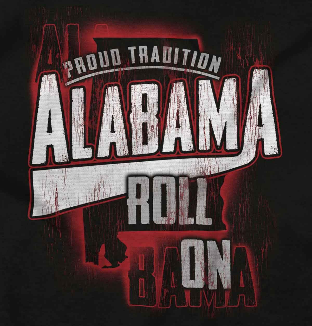 Brisco Brands Alabama Tradition Distressed Athletic Baby Romper Boys or Girls