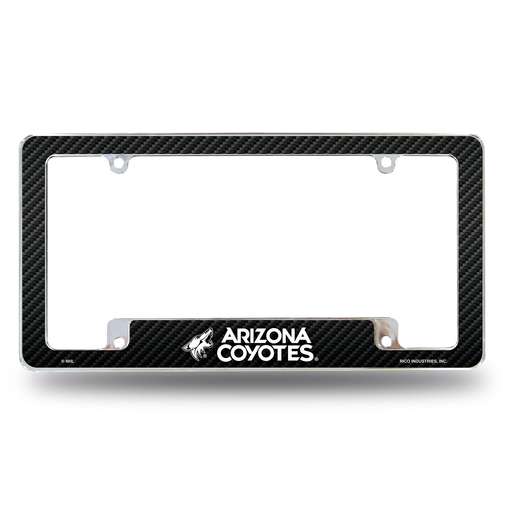 Rico AFC6801BCF Coyotes - Carbon Fiber Design - All Over Chrome Frame