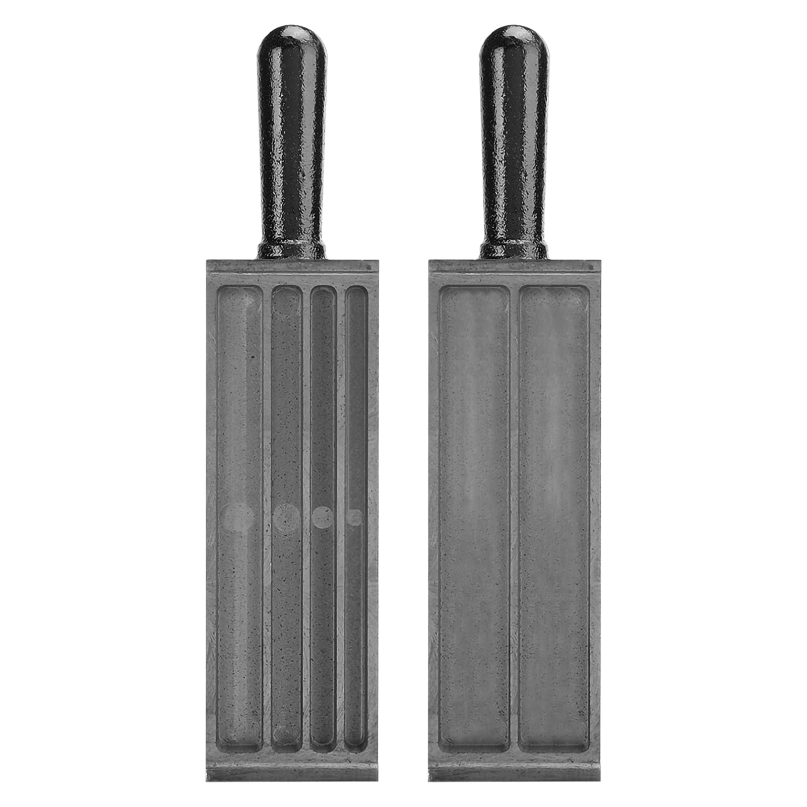 Molde de lingotes EVTSCAN - Molde de lingotes de acero rectangular Molde de fundición de crisol de oro y plata Herramienta de refinación, accesorio de procesamiento de fundición