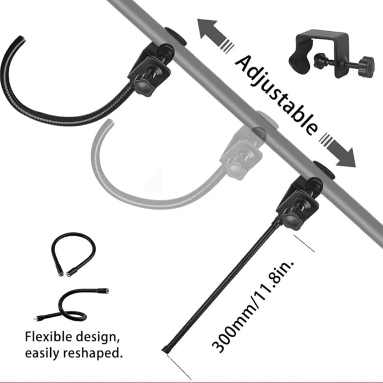 Luocute Colgador de Guirnalda Ajustable, de 31,5 a 67 Pulgadas, Extensible, Resistente, sin Taladro, Gancho para Marco de Puerta para Coronas, Luces, Decoraciones Navideñas con