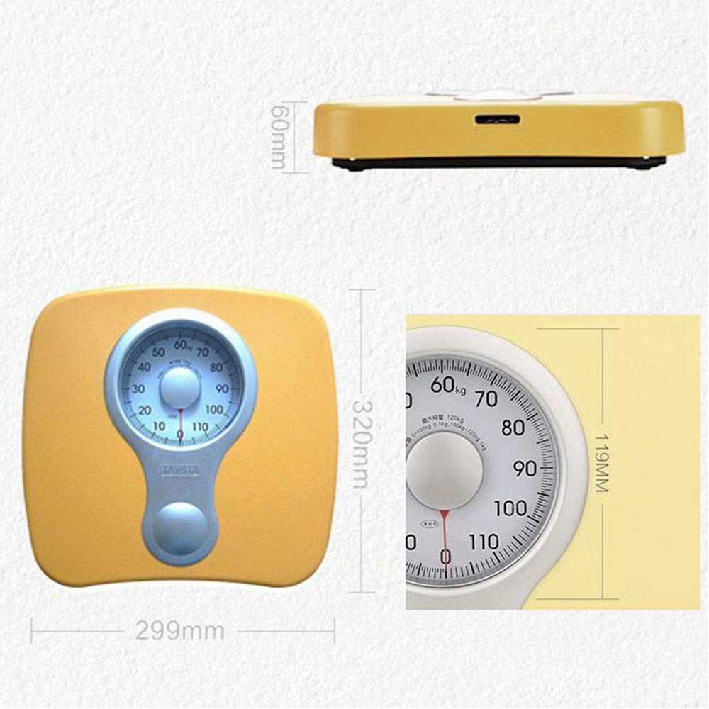 Amazon.co.jp : 携帯型機械式体重計、健康的な体重計、ステップバイ