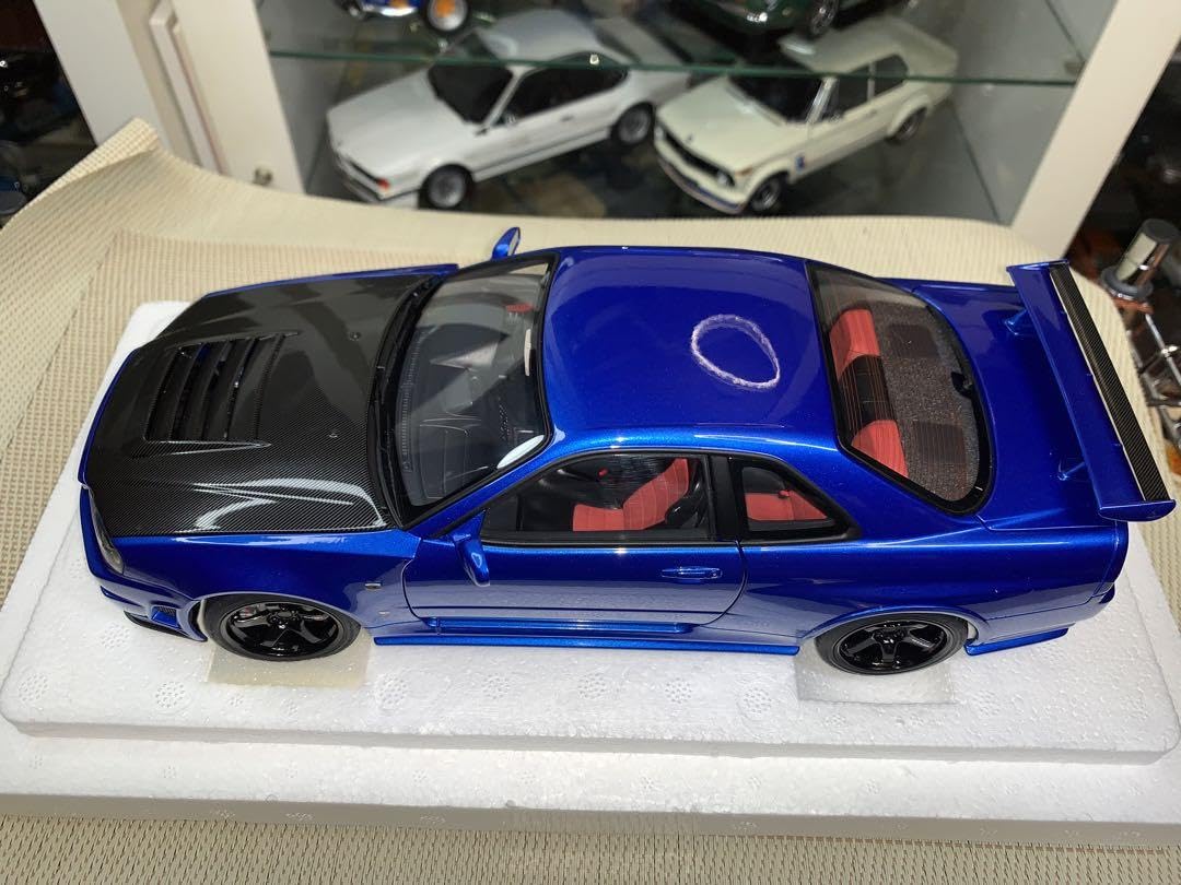 オートアート　R34Zチューン カーボンボンネット Amazon | オートアートAUTOart118 NISMO GT-R R34 Z-tune
