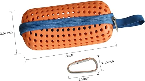 Miniatura 2 de Funda para gafas de natación,Caja de protección de gafas de natación,Fundas protectoras para gafas con mosquetones.