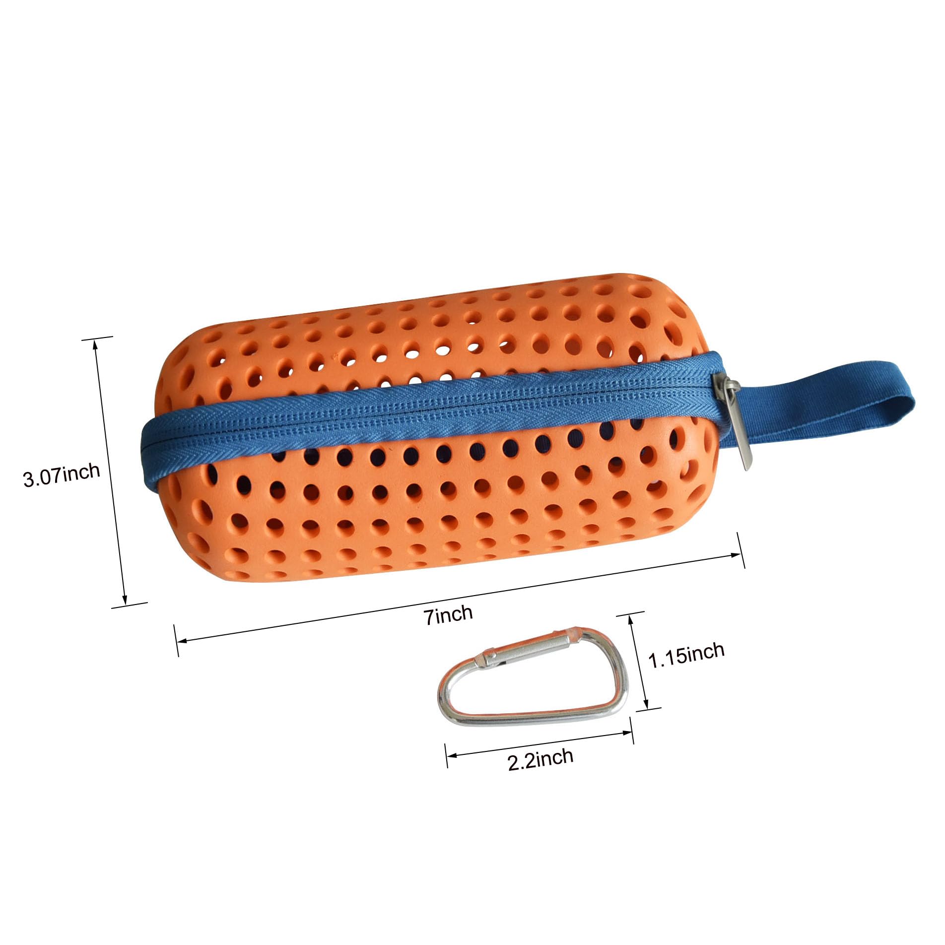 X-SHIYUN Swim Goggle Case?Swimming Goggles Protection Box,Protective Cases for Goggles with Carabiners.