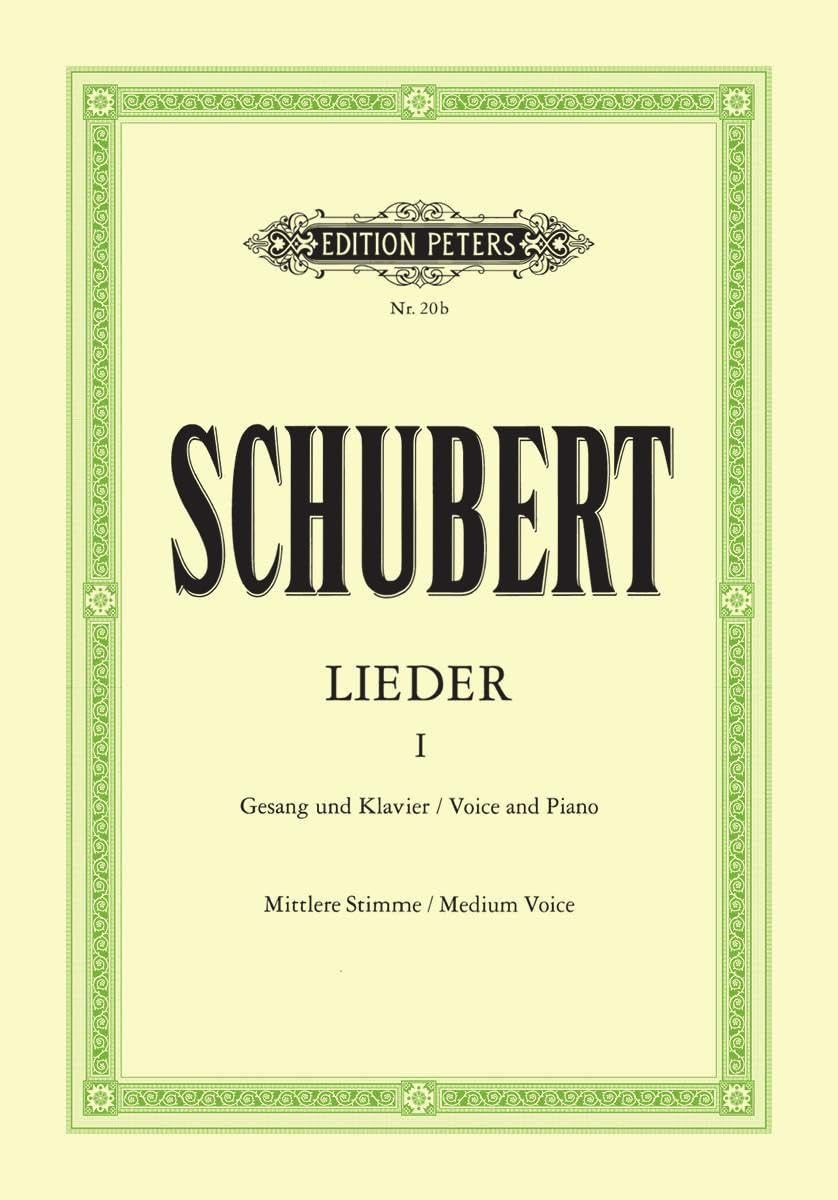 Lieder Volume 1 Rév. Friedländer VxM Po