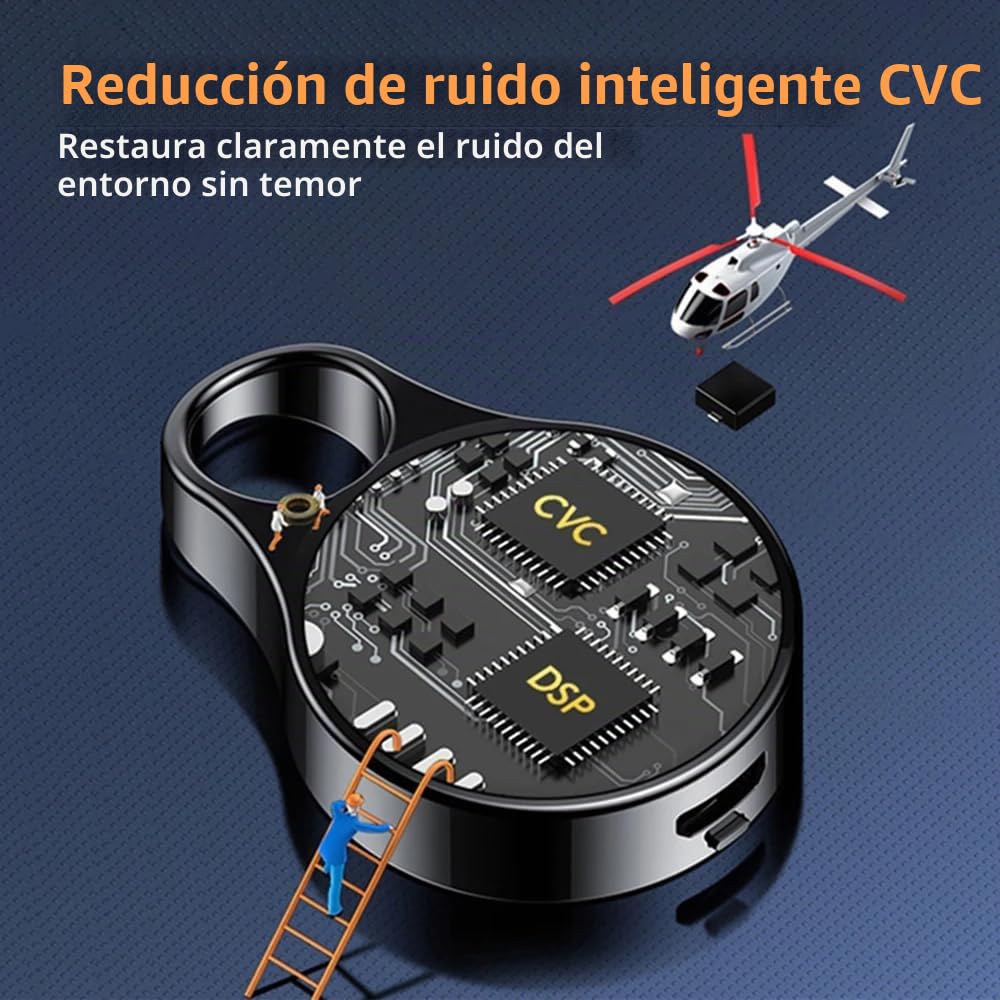Mini llavero grabador de voz digital de 32 GB, activado por voz, 20 horas, grabación continua, cancelación de ruido, dictáfono de audio digital, MP3, conferencias, reuniones, clases, entrevistas