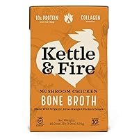 Vista 19 de Kettle & FIRE Caldo de Hueso de Res Chipotle, 16.9 oz