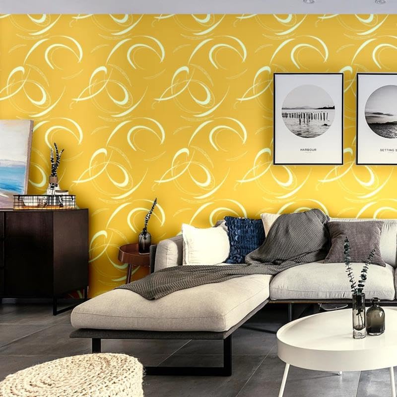 CRIMSON DECORS 200 x 45 CM Golden Poppy Patterns Adhesive Wallpaper for Hall Living Room Peel and Stick Vinyl Wallpaper - 9 SQFT Approx (B0CBVT9K13) Amazon Price History, Amazon Price Tracker