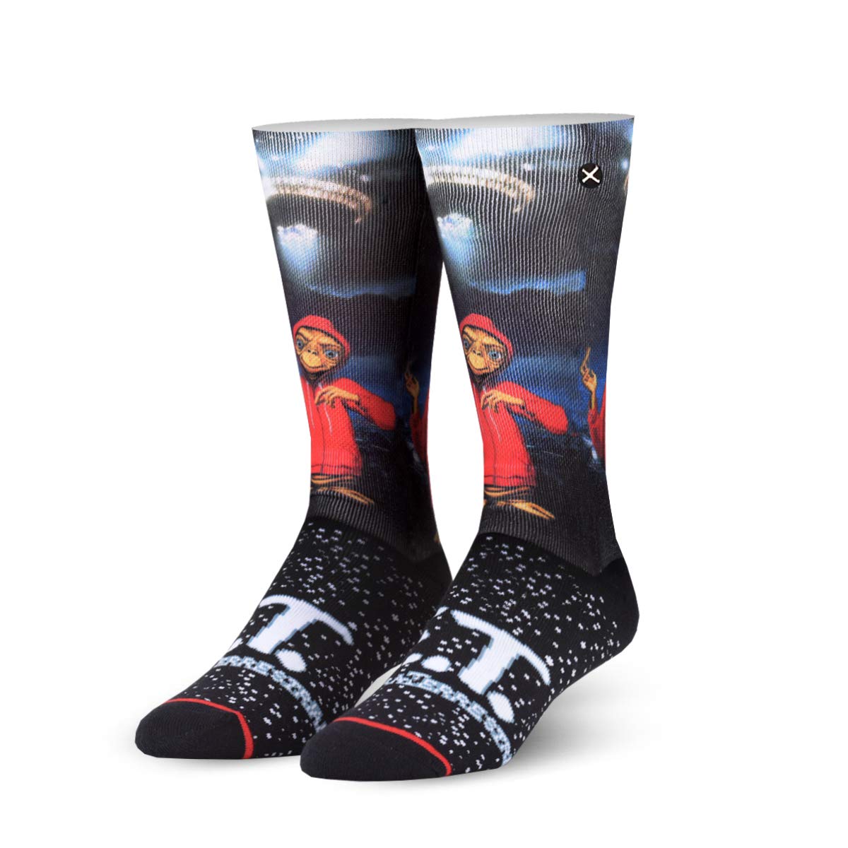 Odd SoxE.T. Extra Terrestrial Fun Print Novelty Crew Socks for Men & Women