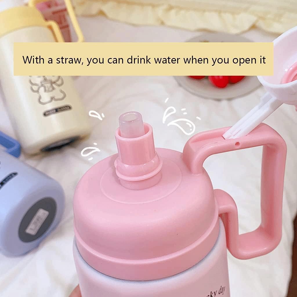Tazza isolata in silicone PP in acciaio inossidabile 304 | Multicolor 880ml Sport all'aria aperta Palestra Escursionismo Picnic Viaggi(B)
