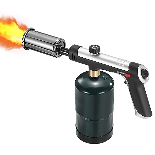 Propane Torch, Torch Lighter with Max Fire Trigger, Blow Torch
