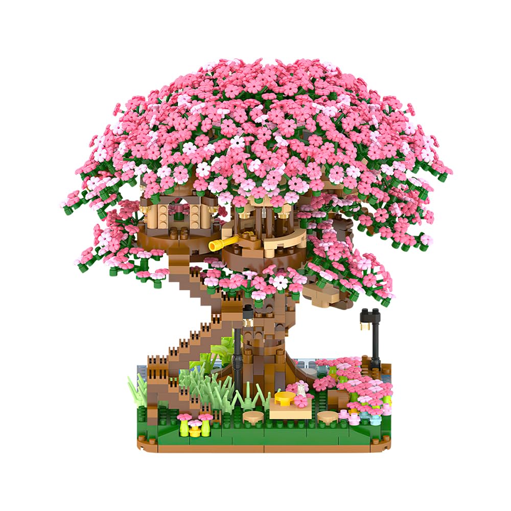 Hojalis Bloques De Construcción De Flores, 2028 Pcs Ramo De Bloques De Construcción, Mini Bloques De Construcción De Flores, Bloques De Construcción De Flores Artificiales, Regalo Para Adultos Y Niños