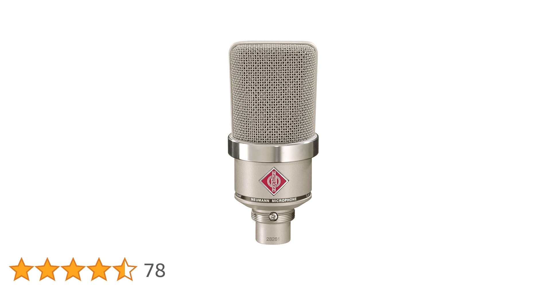 Amazon.co.jp: Neumann ノイマン TLM 102 ラージダイアフラム SG2 紙