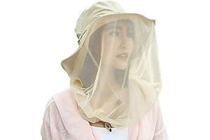 Mosquito Head Net Hat: Shield Yourself from Nature's Pests with Veil Mesh Protection