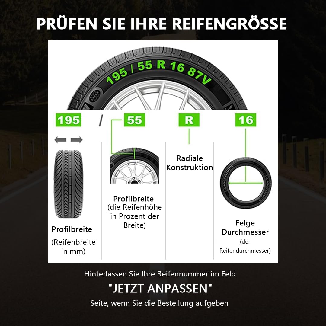 Personalisierte Reifenabdeckung mit eigenem Foto - maßgeschneiderte Radabdeckung - wasserdicht, staubdicht, UV-beständig - für SUV, Wohnmobil, Anhänger