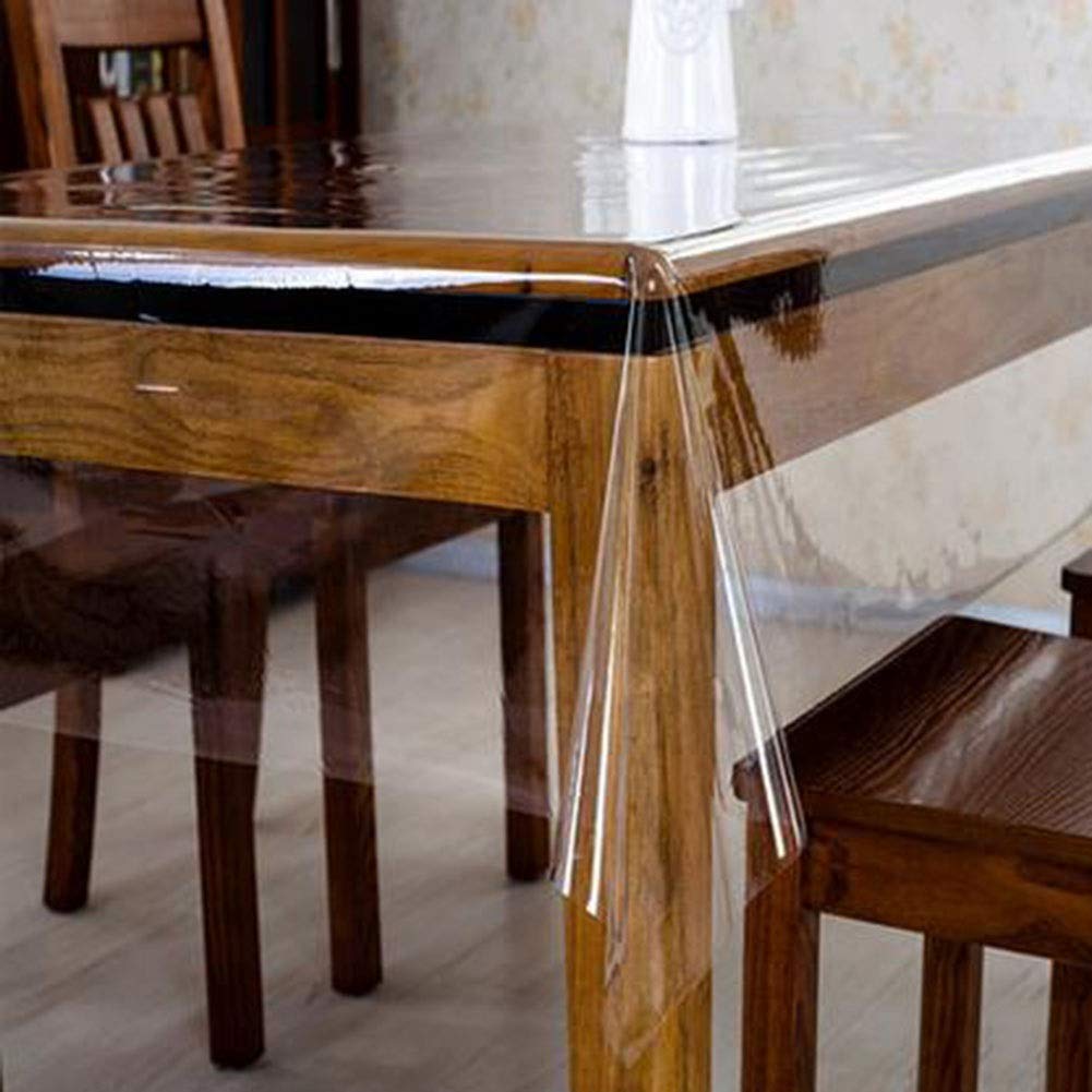 Nappe PVC cristal étanche et tapis protection tableau résistant à l'huile