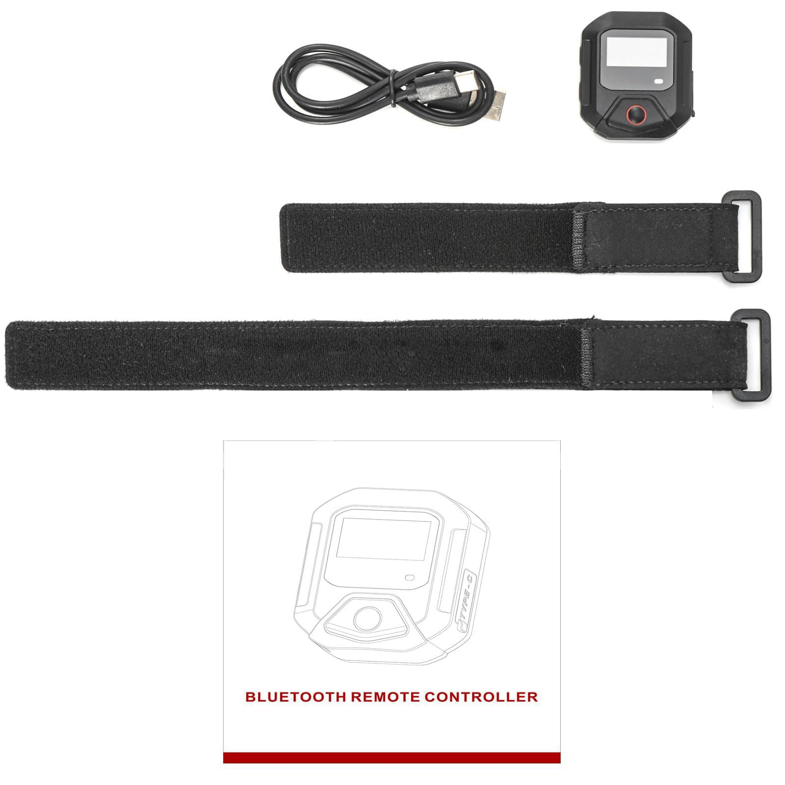 Telecomando GPS Bluetooth per fotocamera Insta360 X5/X4/X3/Ace Pro 2/Ace Pro/GO3S/GO3, portata di 25 m, monitoraggio preciso dei movimenti, supporto per bicicletta (per Insta360)