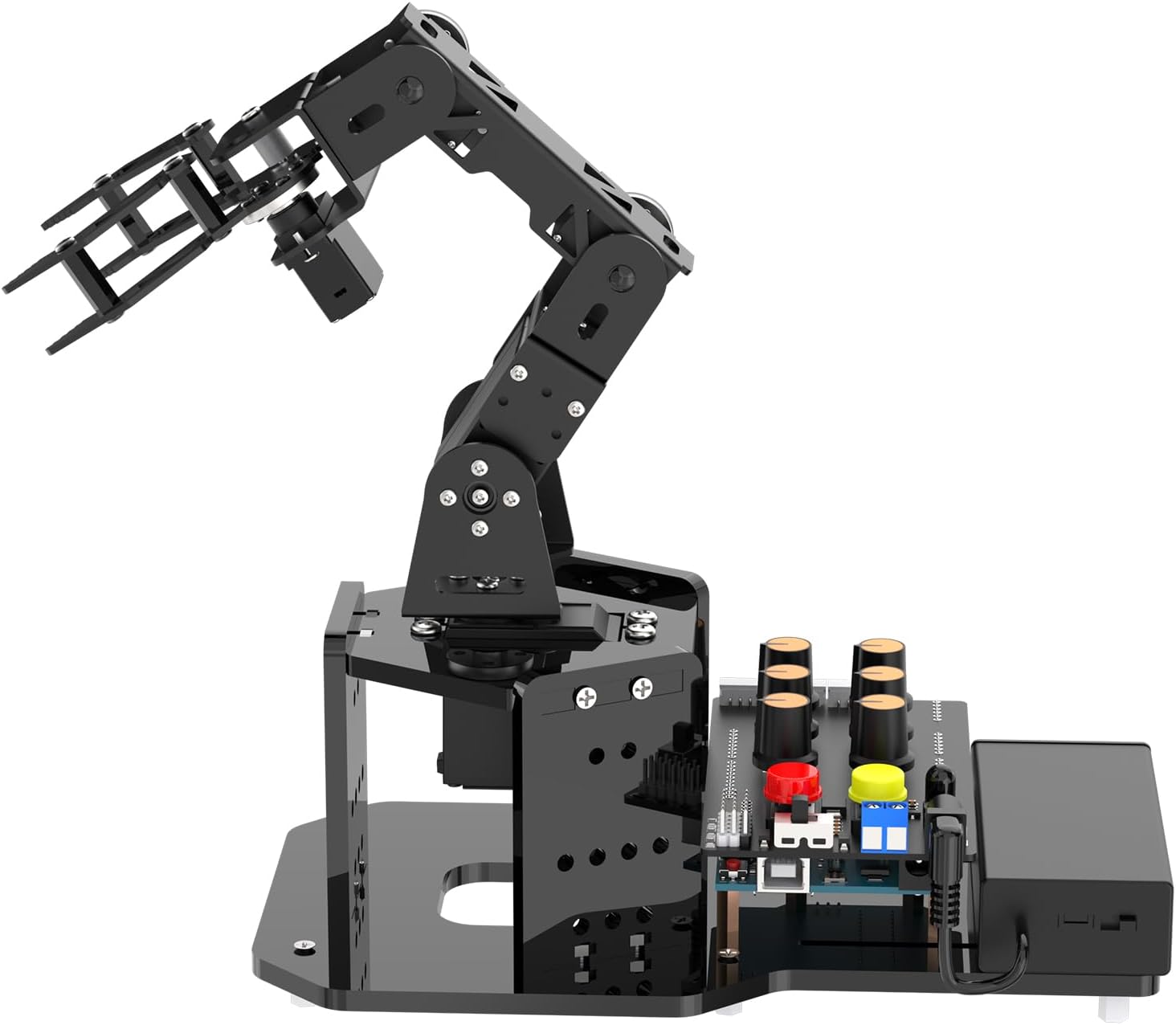 Amazon.com: Robotic Arm with Arduino 5DOF/Axis AI Smart Robot Arm Open ...