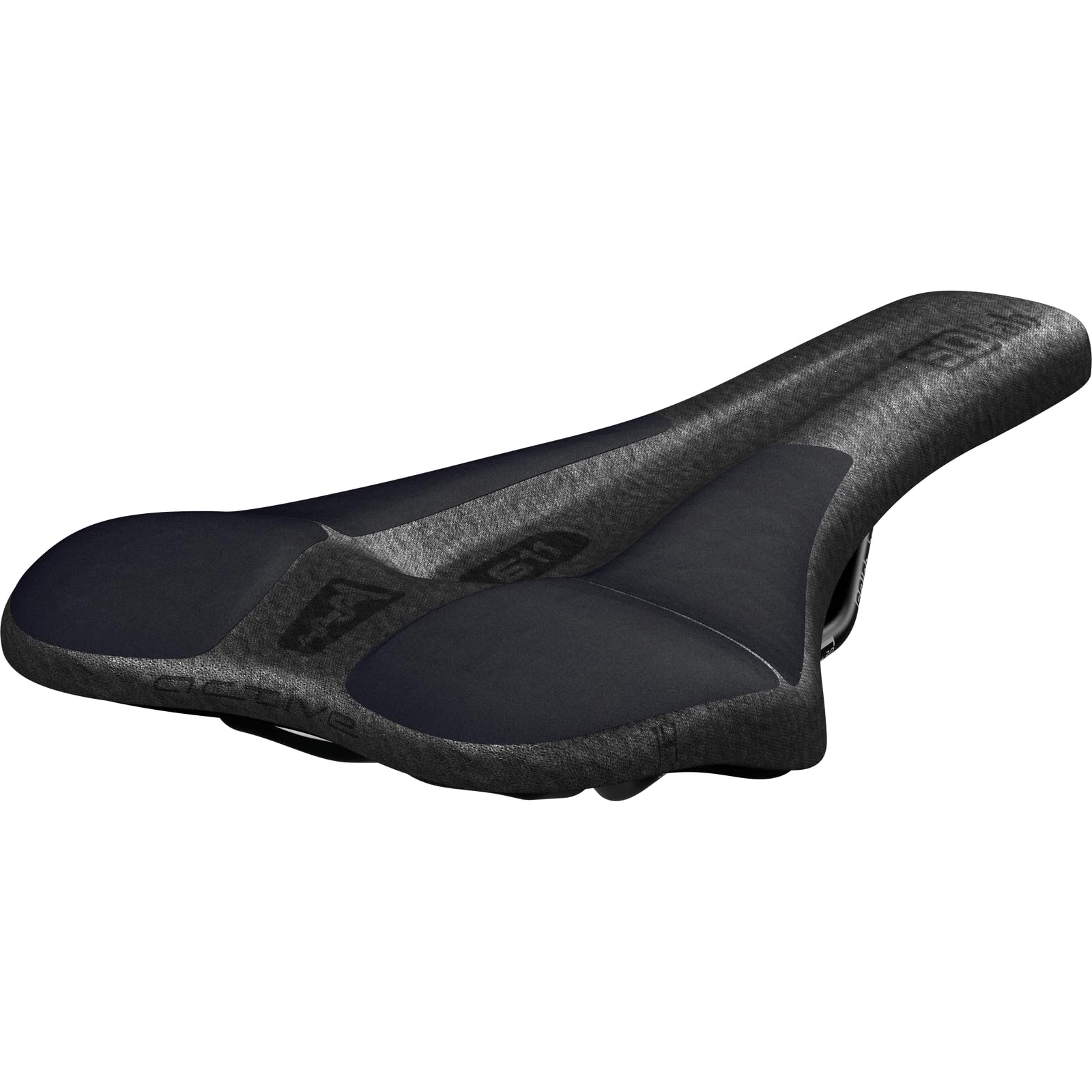 SQlab MTB Sattel ClipOn 611 Infinergy ERGOWAVE Active 2.1 | Mountainbike Fahrradsattel in schwarz, MTB Fahhrradsattel in der Größen 13 cm - 17 cm