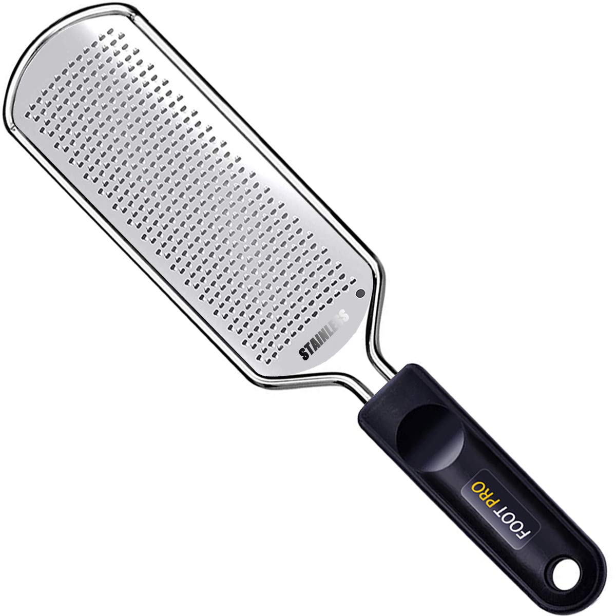 Colossal Foot File, Professional Foot Scrubber 2020 Larger Pedicure Rasp Callus Remover Foot Files For Easy Trimming Dead Skin, Callus, Foot Corn, Cracked Heels, Light-weight & Durable
