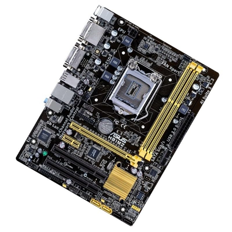 Placa base ASUS H81M2 LGA 1150 formato Micro ATX RAM DDR3 DVI-D/Divi-I