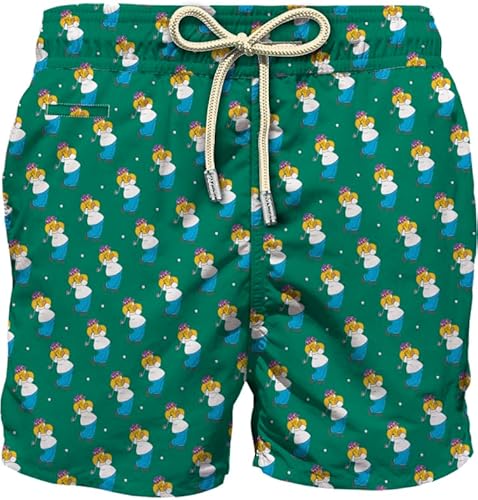 Saint Barth Boxer Mare Mc2 Homer Golf (IT, Testo, 3XL,