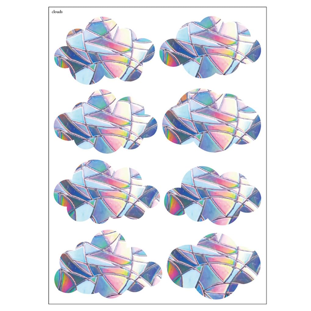 SKKWJEGE Glass Sticker Rainbow Visual Anti Collision DIY Art Window Decal Removable Reusable PVC Sun Catcher Mirror Cling Living Room