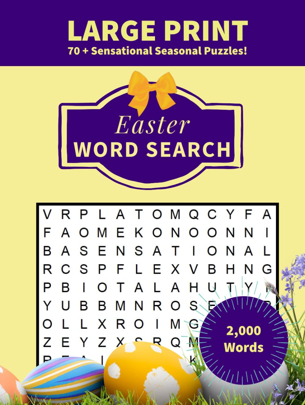 Easter Word Search: Over 70 Large Print Sensational Seasonal Puzzles